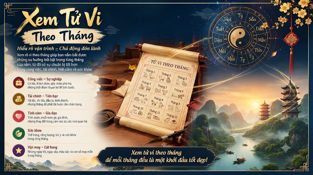 Xem Tử Vi Theo Tháng